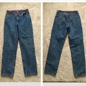 TOMMY HILFIGER Vintage Spell Out Jeans Sz 12